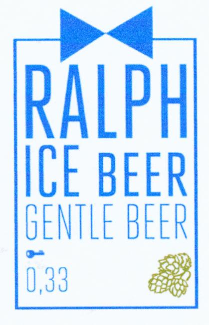 Prekės ženklas: RALPH ICE BEER GENTLE BEER
